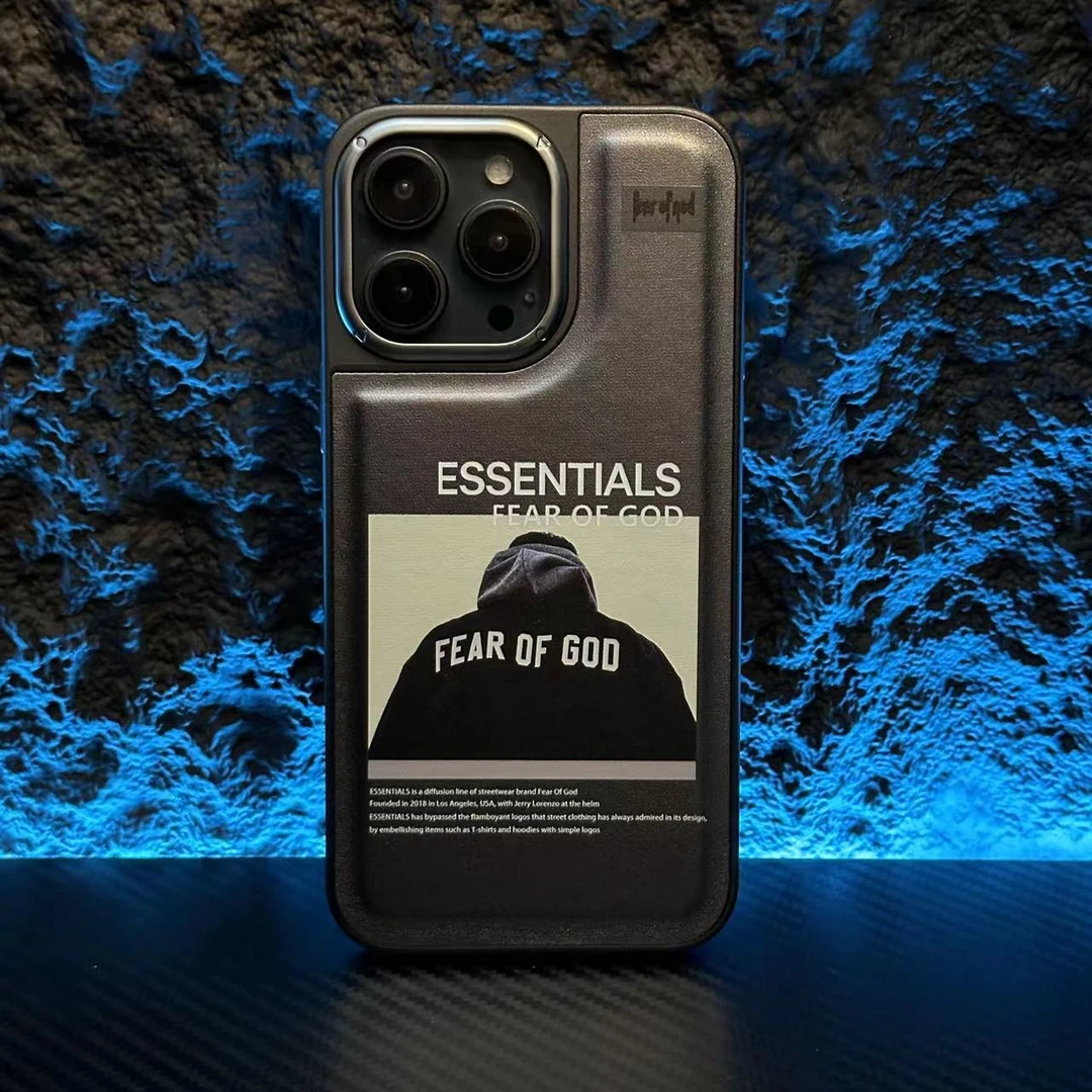 个性潮牌ESSE适用苹果15Pro手机壳iPhone14pro潮男13promax软壳15