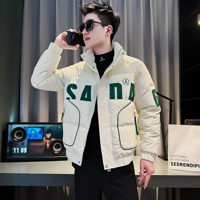 男士棉服男款加厚棉袄冬装外套2024爆款上衣服高级感刺绣小众棉衣