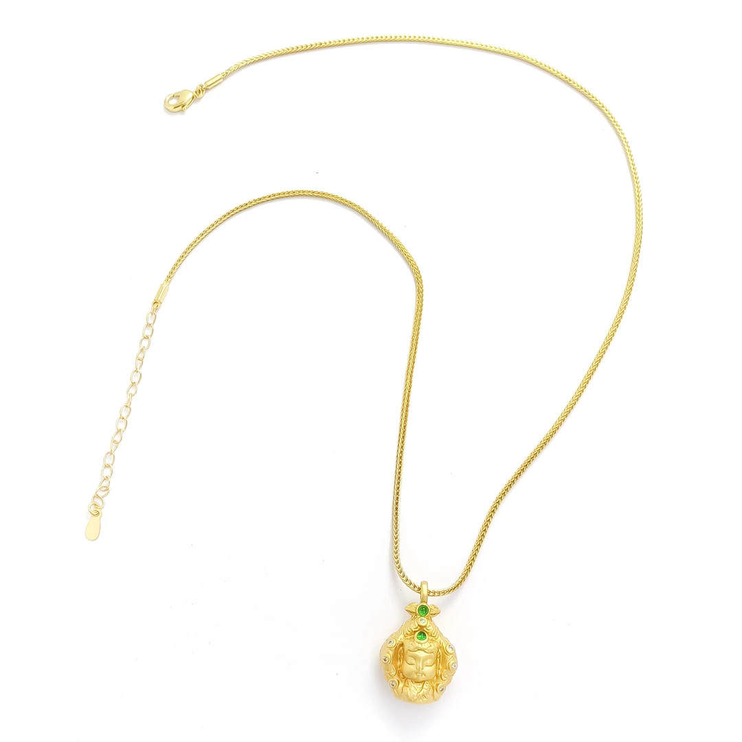 铜合金项链 WXDC-000751 【辉映华光】 项链优雅经典欧美精致