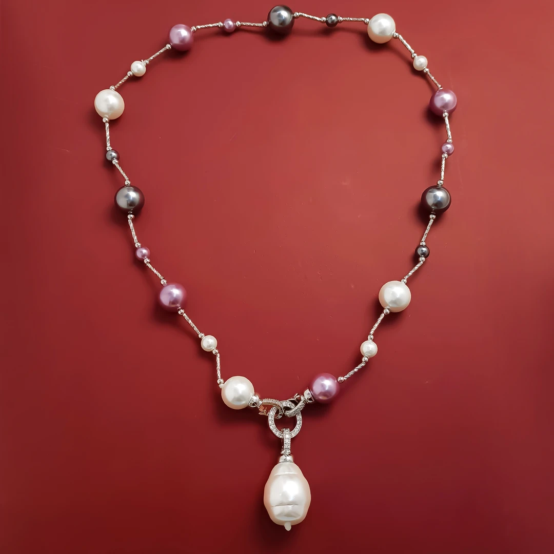 WRSS-000048 【月华】 项链小众时尚欧美