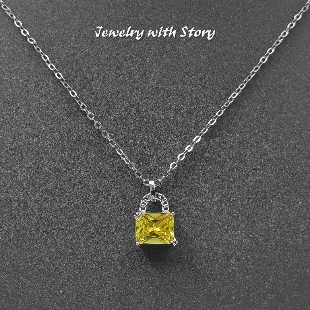 铜合金项链 XS-51888 项链百搭小众时尚轻奢气质