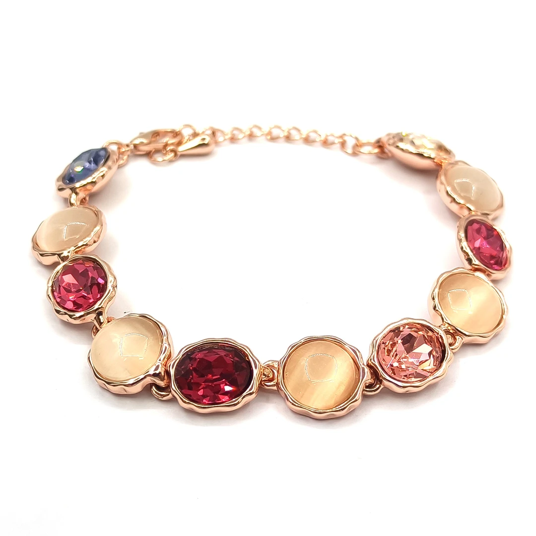 合金合成锆石手链 X1SMX-36422 手链轻奢时尚气质百搭