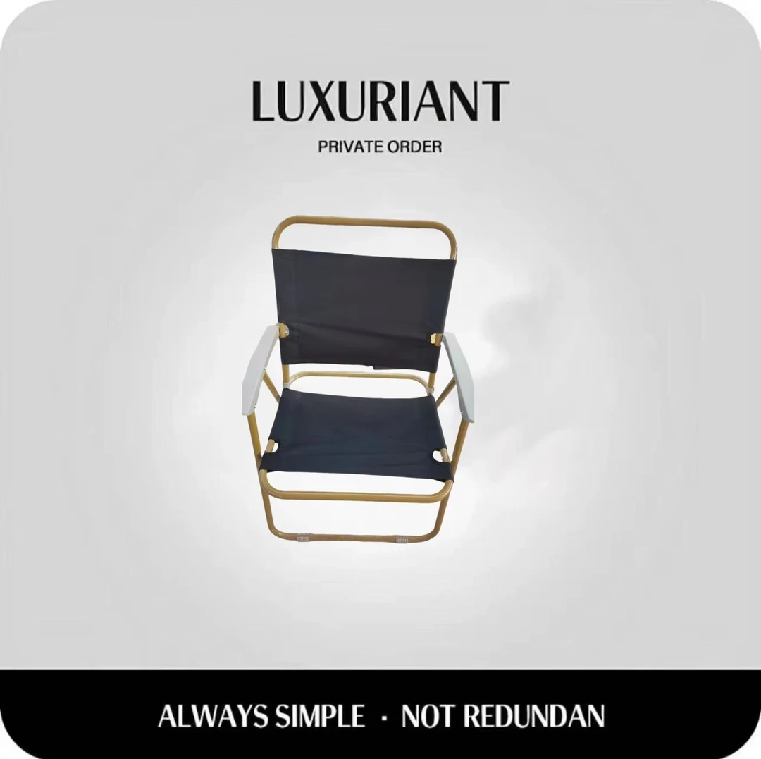 野营露营椅子户外便携式折叠超轻铝合金椅钓鱼靠背休闲椅