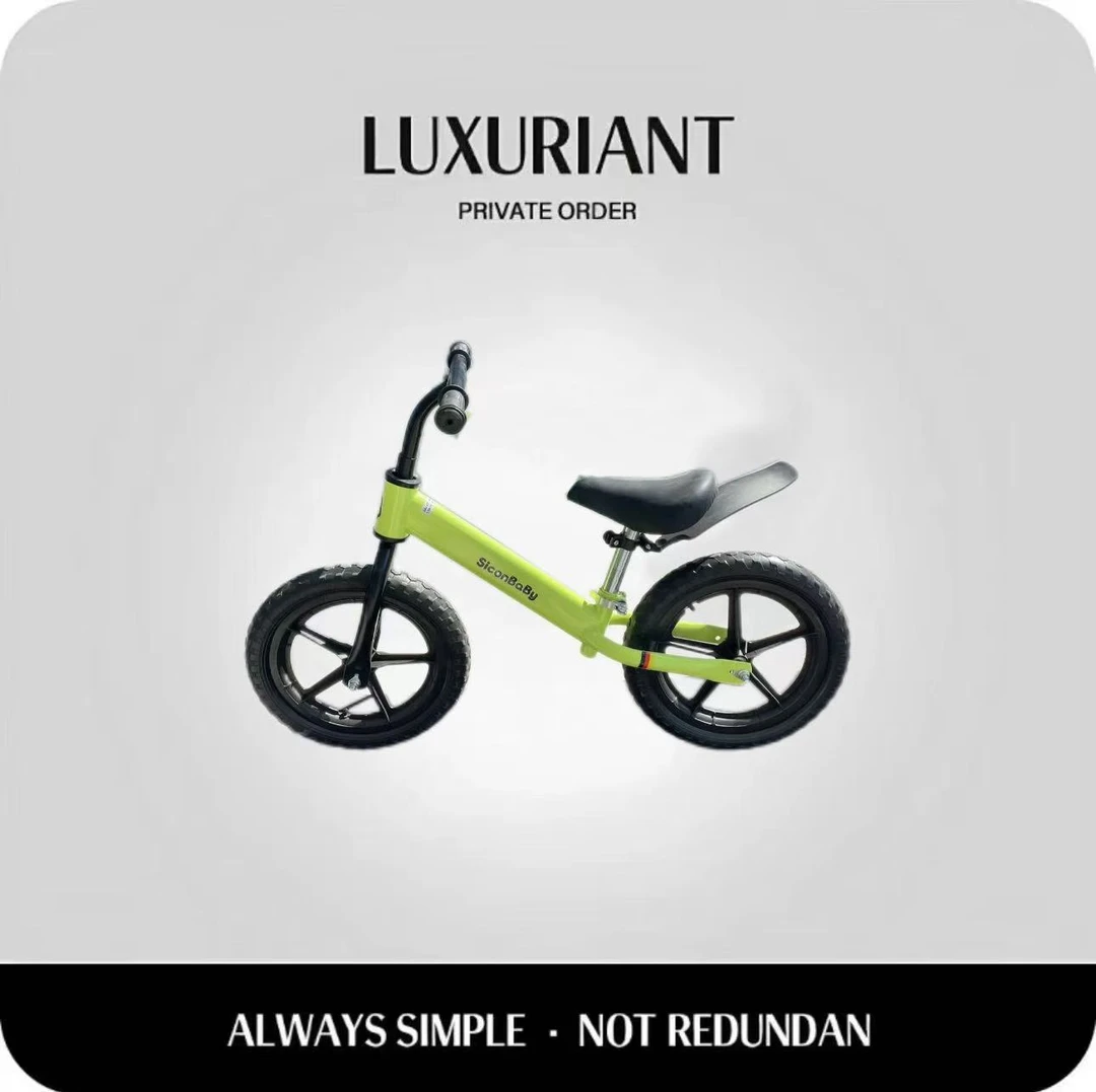 儿童平衡车两轮滑步车1到6岁宝宝学步无脚踏玩具车清新轻便滑行车