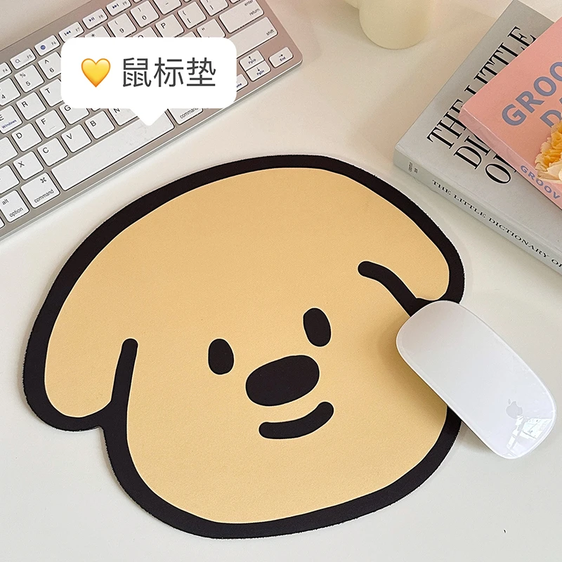 可爱美乐蒂鼠标垫简约异形电脑垫子小号便携平板办公室防滑桌垫女