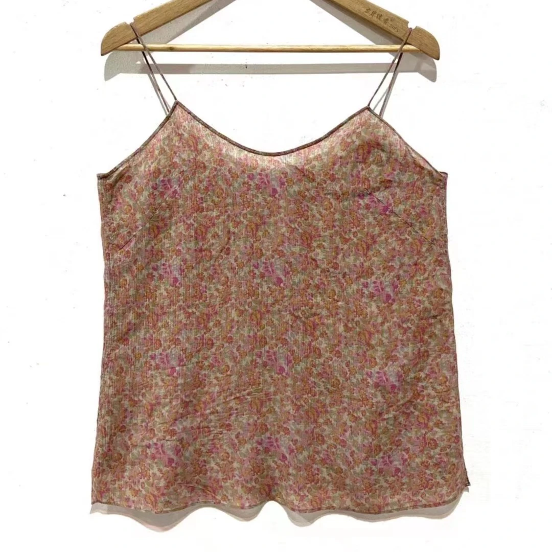 妝點家 左岸迷香 Z23SSH/022 家居吊带 棉 碎花 夏季 百搭套装