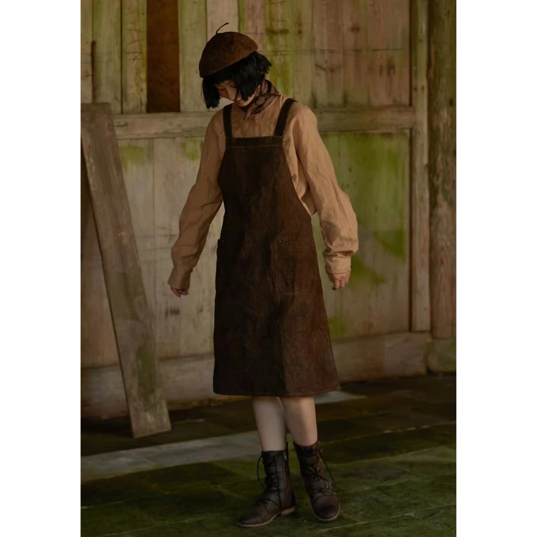 妝點家 左岸迷香 围裙 棉 Z22SS 0001-1连衣裙