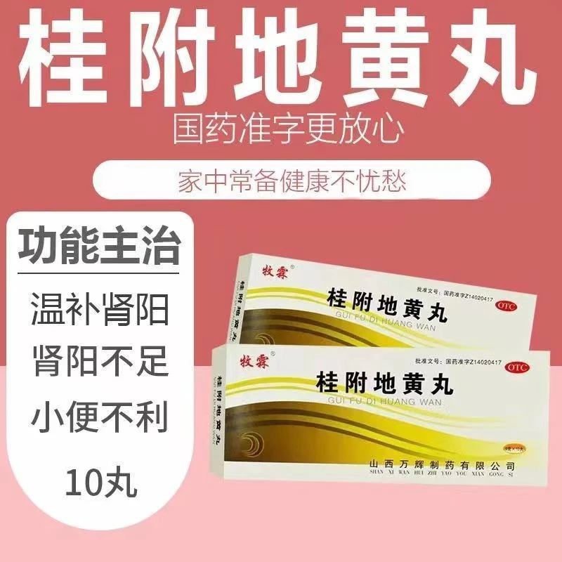 牧霖桂附地黄丸 9g*10丸 温补肾阳腰膝酸软小便不利肾阳不足