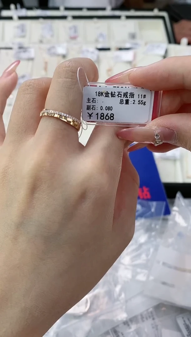 【闪购商品】钻石戒指/指环银S925镶嵌钻石首选