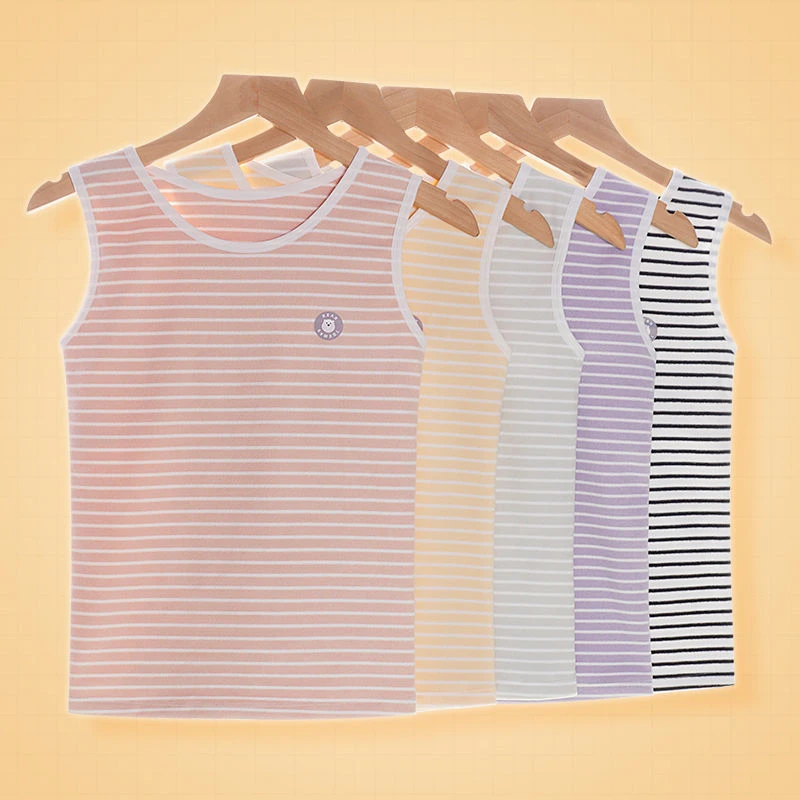 知音草发育少女内衣女大童文胸发育期高中小女孩无痕德绒保暖背心