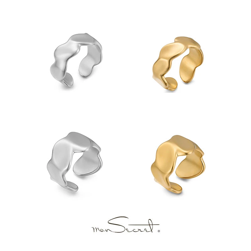 铜合金戒指 PURE 印记戒指