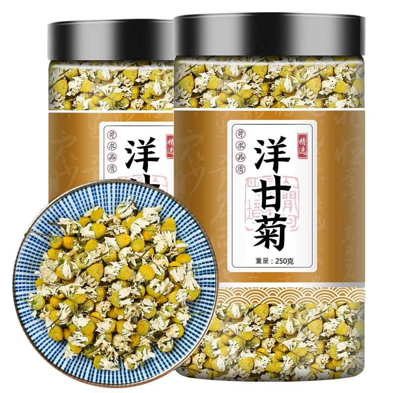 中药材洋甘菊正宗干花茶洋甘菊粉花蕾清香泡茶泡水药用冲泡茶香