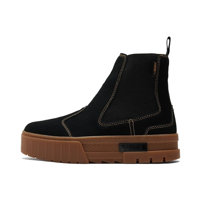 【百世清货】PUMA/彪马女子短靴中帮休闲MAYZESUEDE厚底鞋382829-03