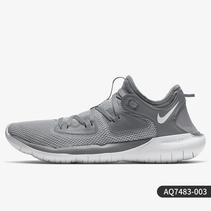 NIKE新款 FREE RN 男子赤足网面休闲跑步鞋AQ7483-003