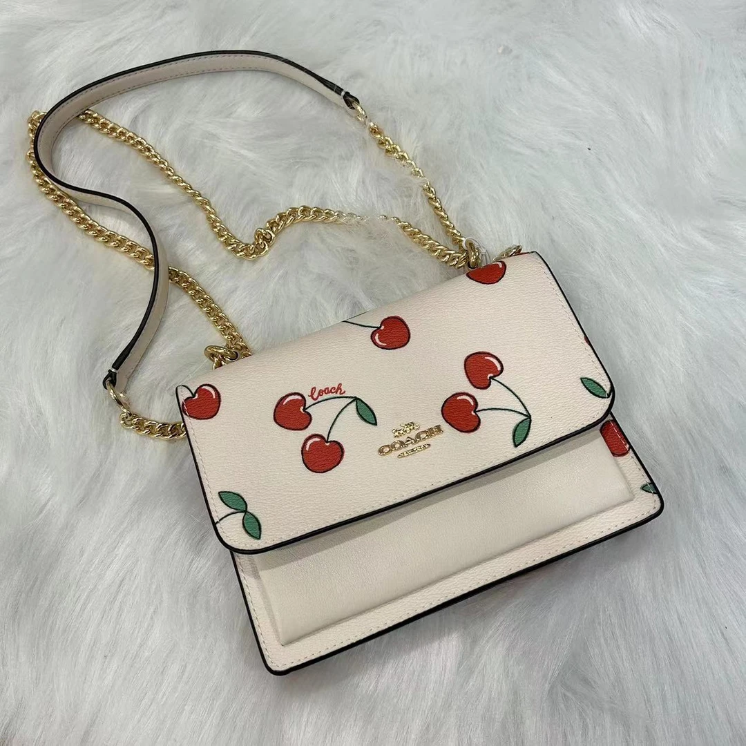 99新 COACH/蔻驰 多多奢品/蔻驰斜跨单肩包/98新