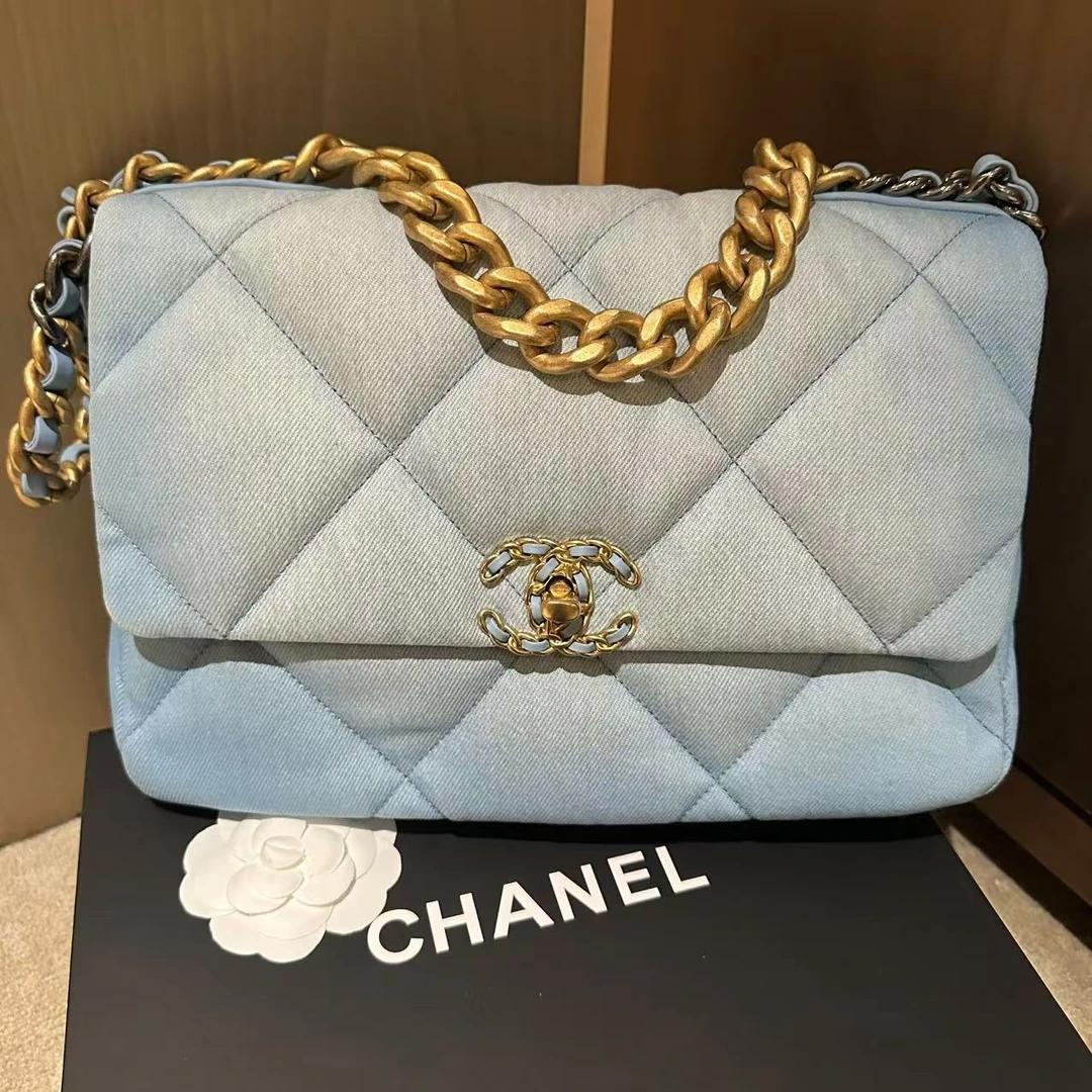 99新 Chanel/香奈儿 泡泡专属/香奈儿新款19bag包98新包展