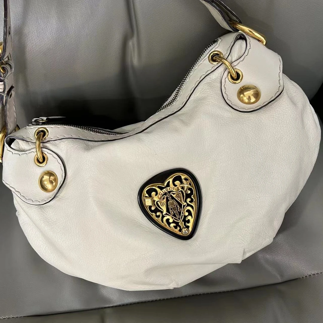 95新 GUCCI/古驰 多多奢品/古驰单肩托特包/98新