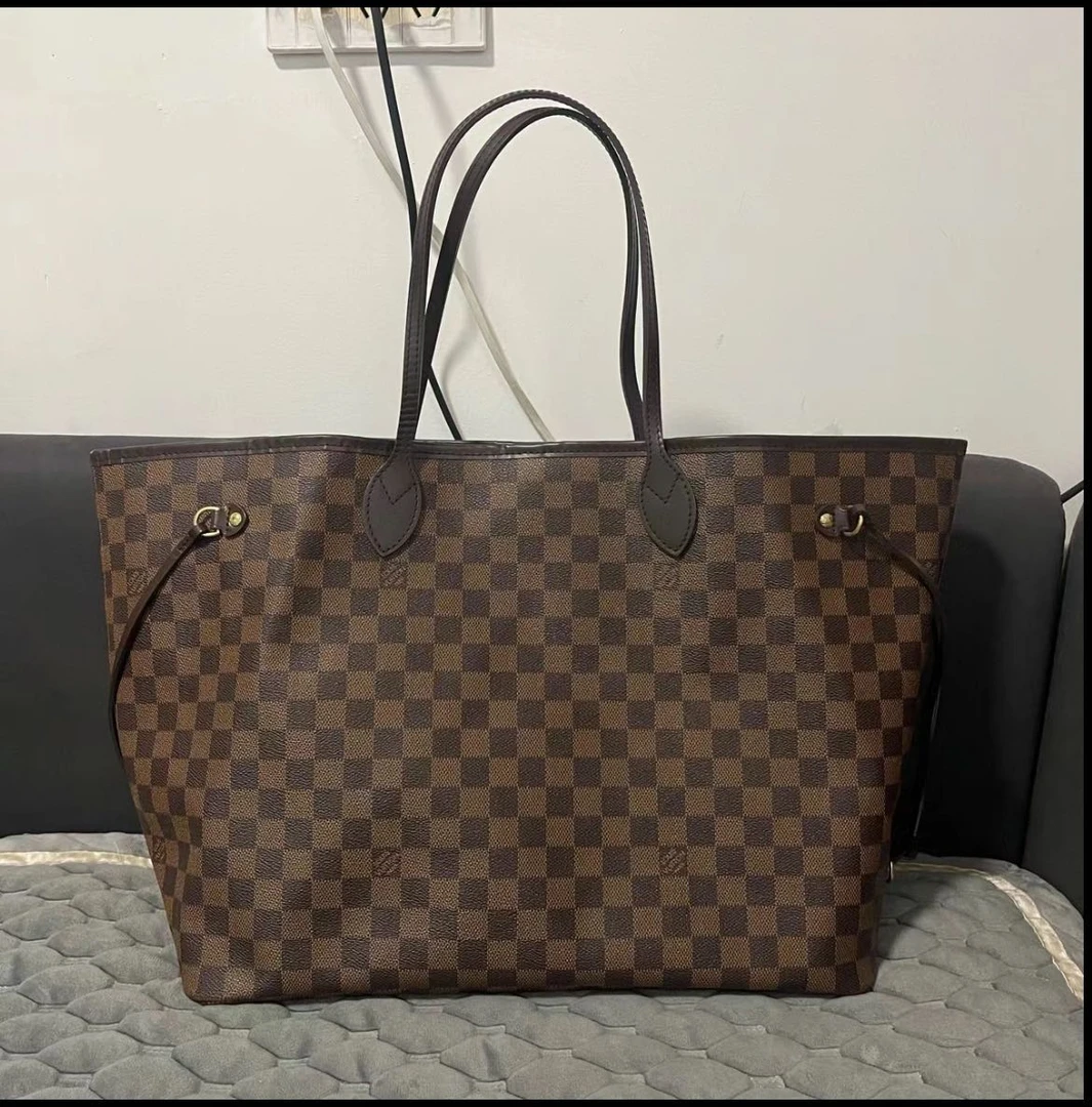 95新 LouisVuitton/路易威登 赛比专属/LVnf托特包/98新