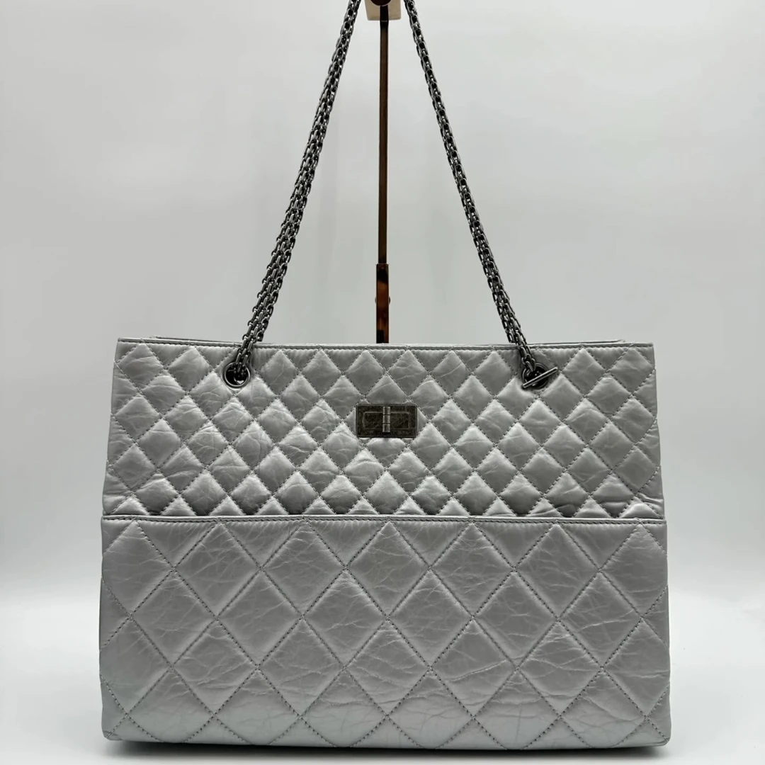 95新 Chanel/香奈儿 多多奢品/香奈儿秀款2.55单肩斜挎包98新包展
