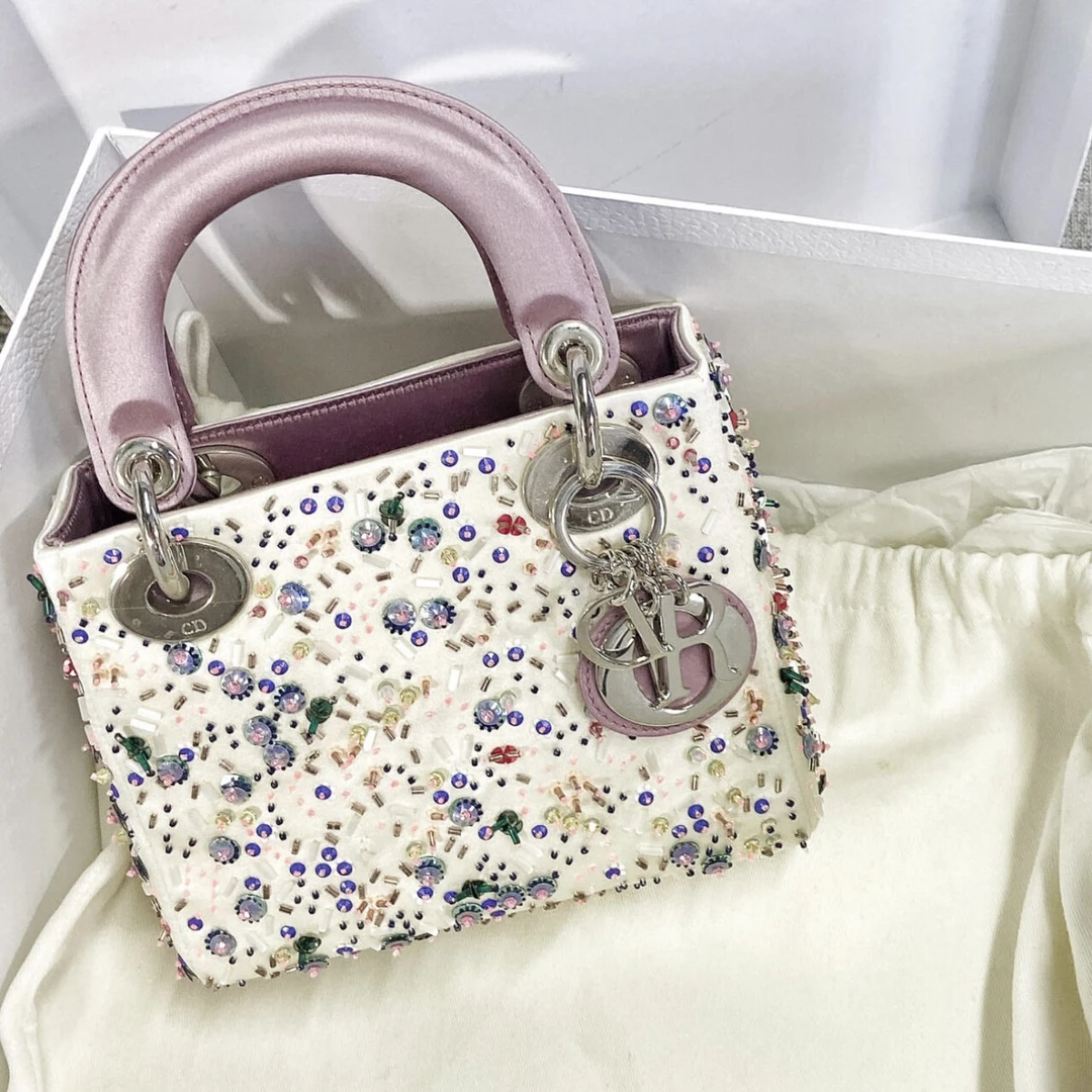 95新 DIOR/迪奥 多多奢品/迪奥戴妃单肩包/98新包展