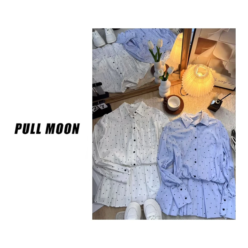 294-94/119 气质波点收腰学院连衣裙    LYQ/1015  Z888