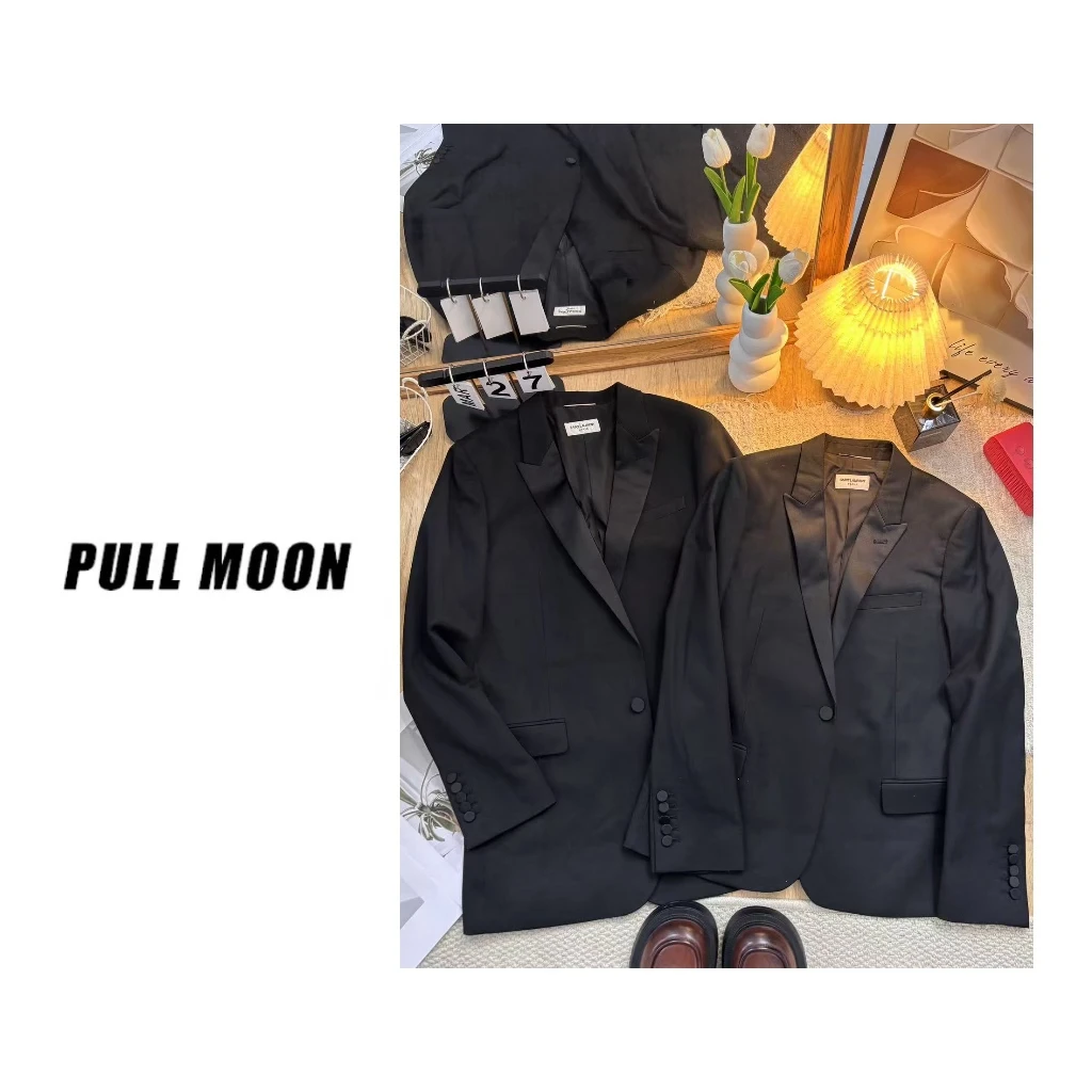 9021-1/130早秋潮流高级感修身西服休闲外套