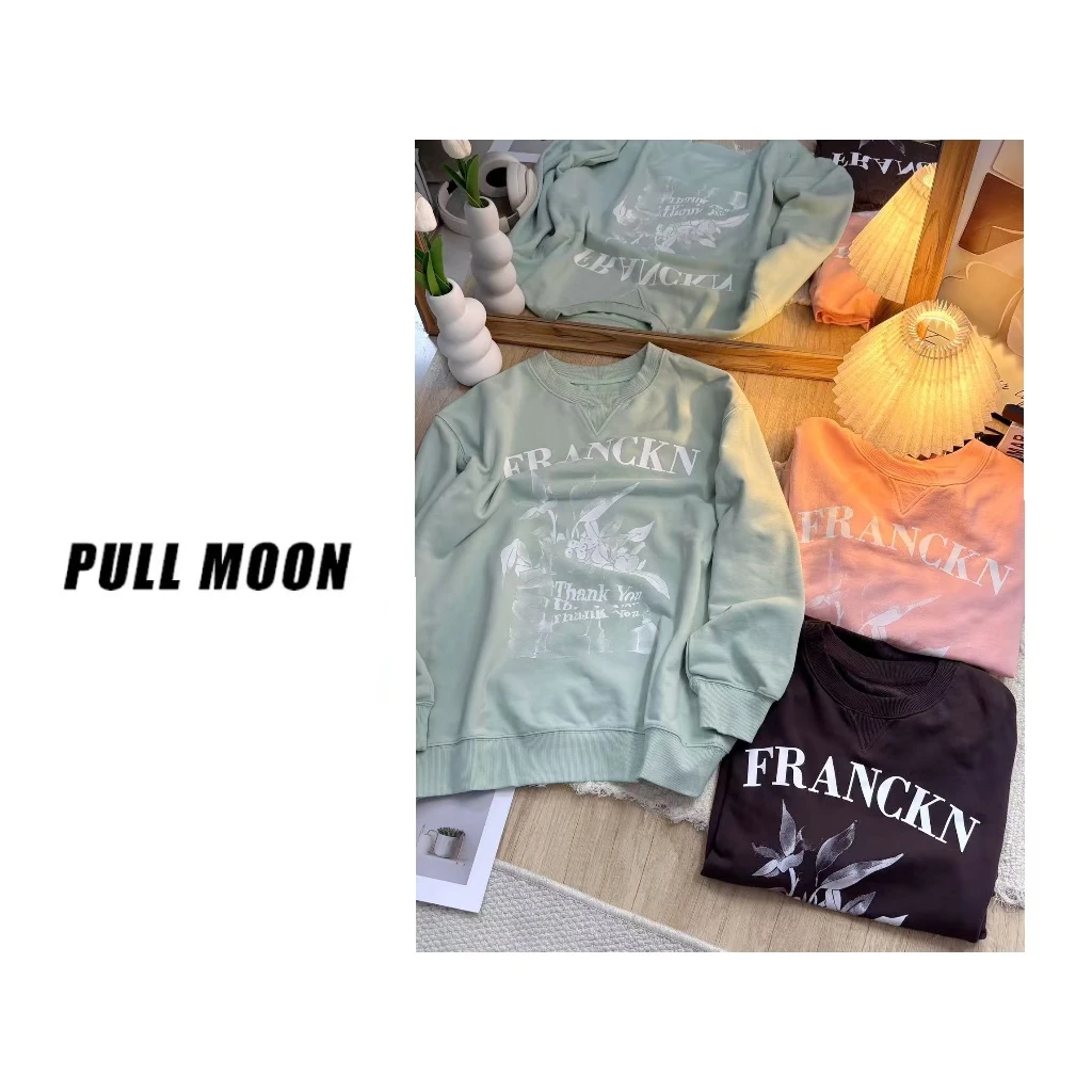 123-8-596  印花圆领套头秋季宽松卫衣    WY/1203 Z888