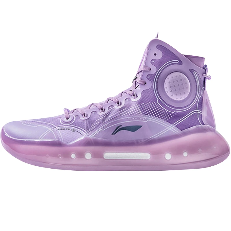 李宁男子驭帅14䨻耐磨防滑专业比赛鞋透气运动篮球鞋ABAQ033-B品