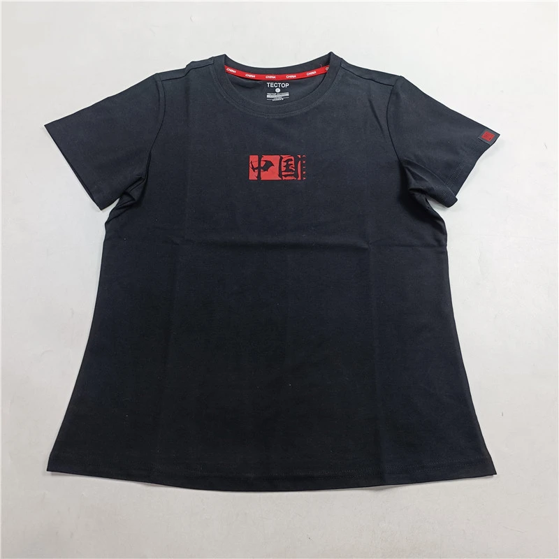 TECTOP/探拓女款夏季时尚透气百搭休闲户外运动短袖T恤1236468TXG