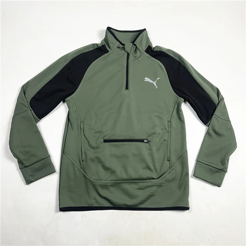 Puma/彪马秋冬季男子针织卫衣内搭休闲薄绒保暖套头衫585500