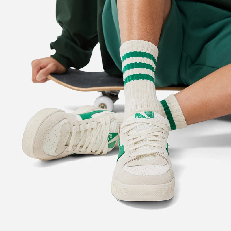 李宁征荣 92S男子舒适软弹休闲鞋缓震滑板专业鞋AEPU021-B品