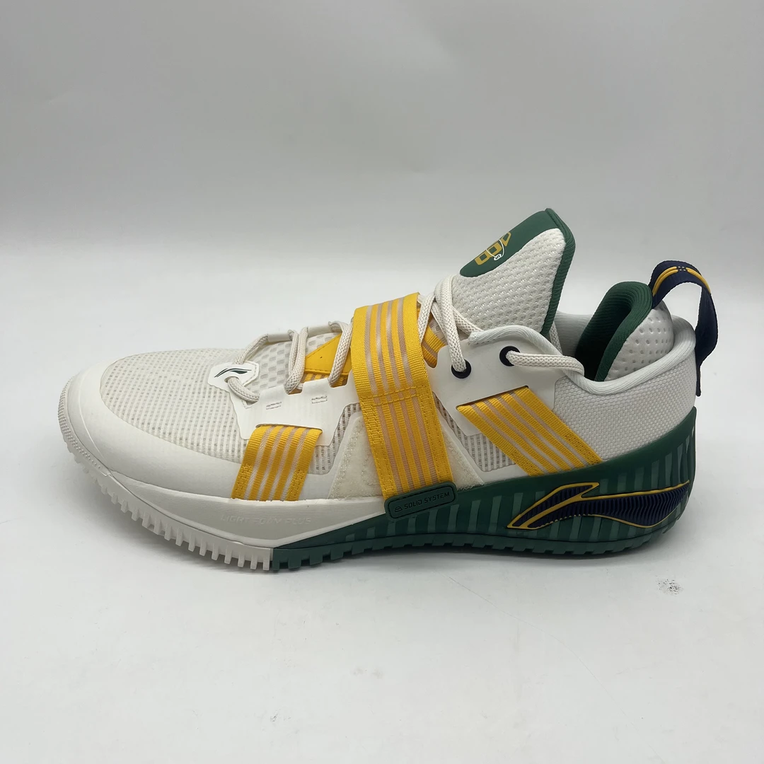 LI-NING/李宁反伍狂怒一代男稳定支撑低帮实战篮球鞋ABFT019-赞助