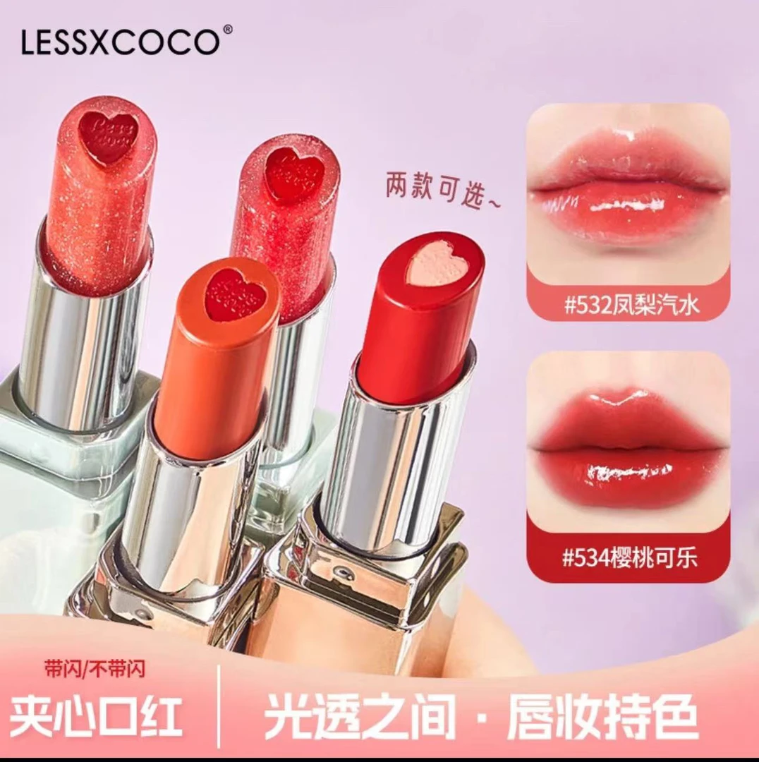 【颜慧】LESSXCOCO 夹心晶冻口红