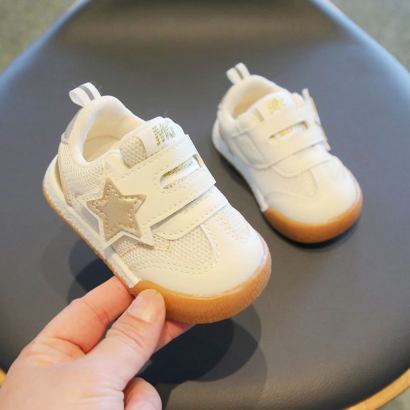 宝宝鞋子2024男童运动鞋女童婴幼儿儿童学步鞋小童魔术贴软底单鞋
