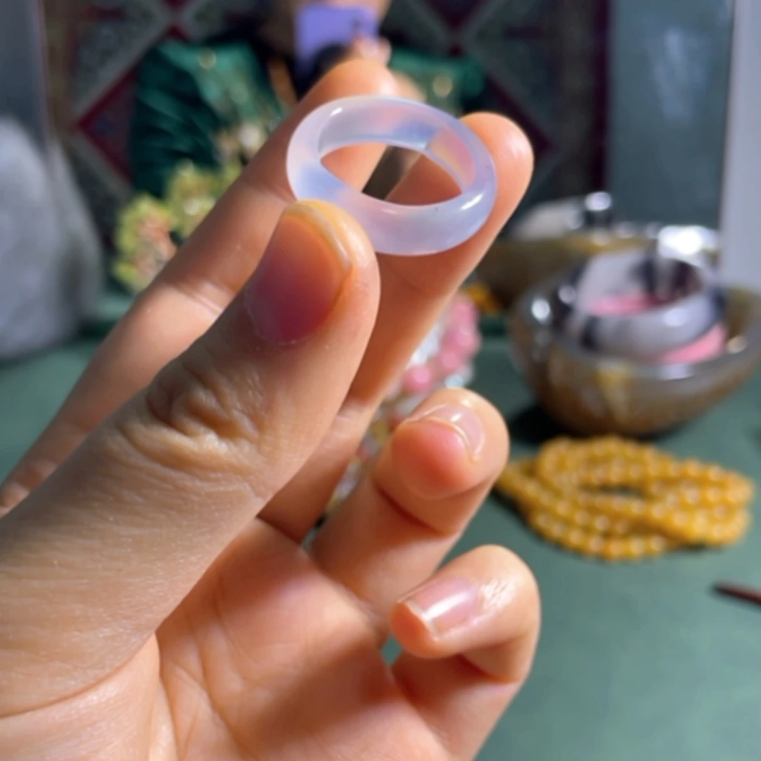 【闪购商品】玛瑙/玉髓戒指合金