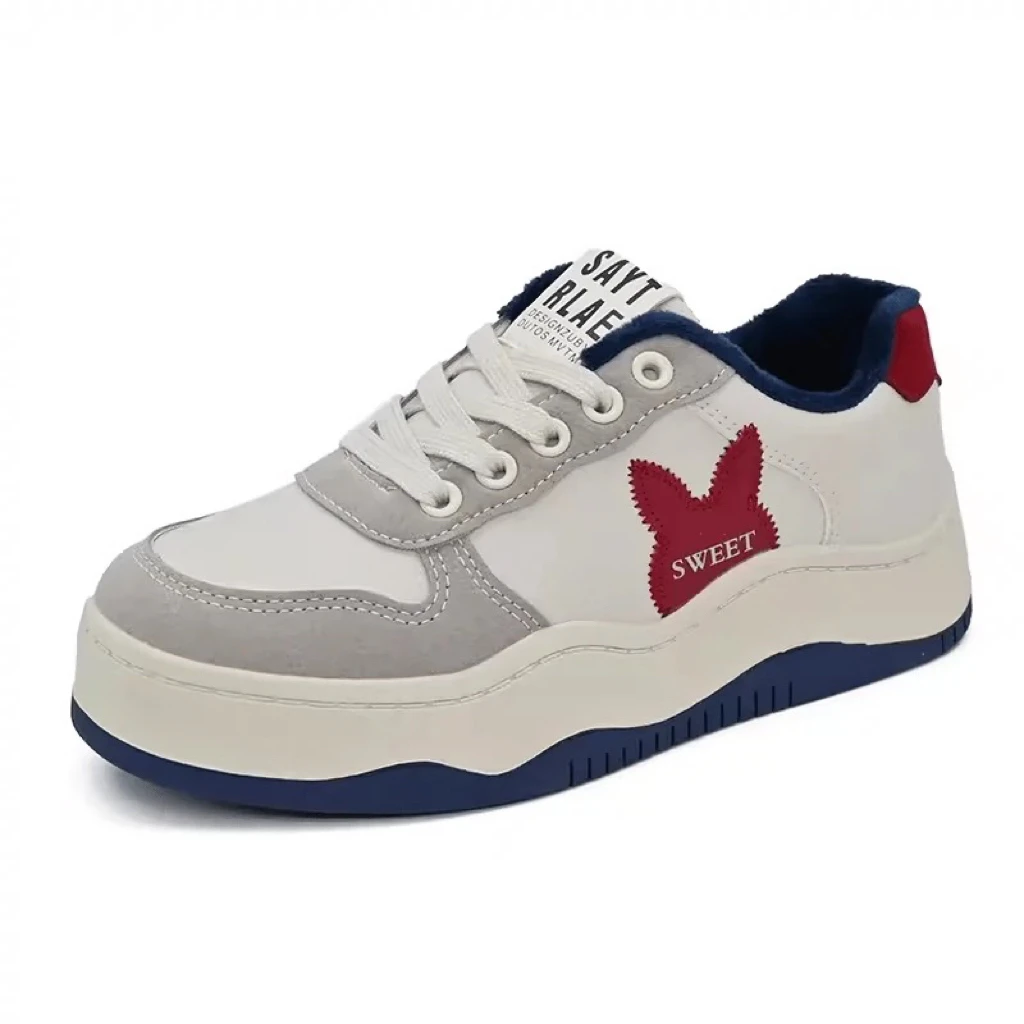 秋冬季7535平底时尚板鞋女鞋23D