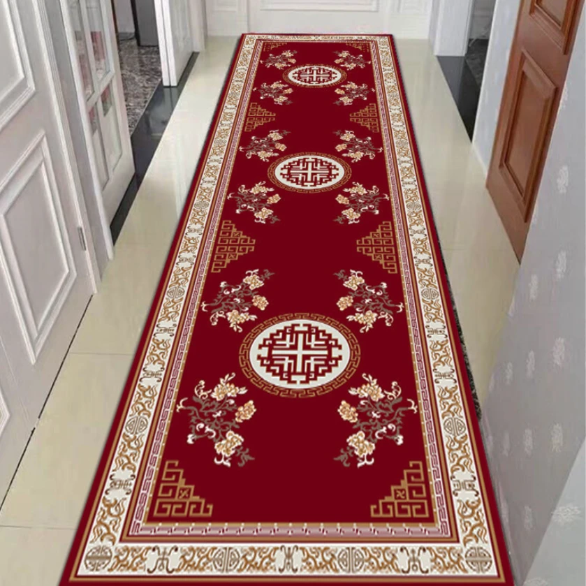 入户门垫过道家用走廊欧式酒店地毯玄关防滑垫楼道吸水地垫可裁剪