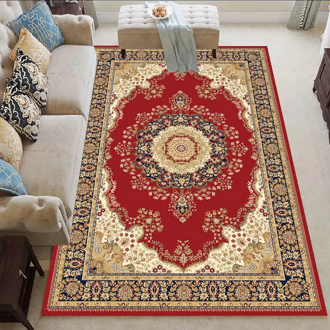 欧式客厅地毯沙发大面积茶几垫地毯吸水大号3米x4米客厅地毯客厅