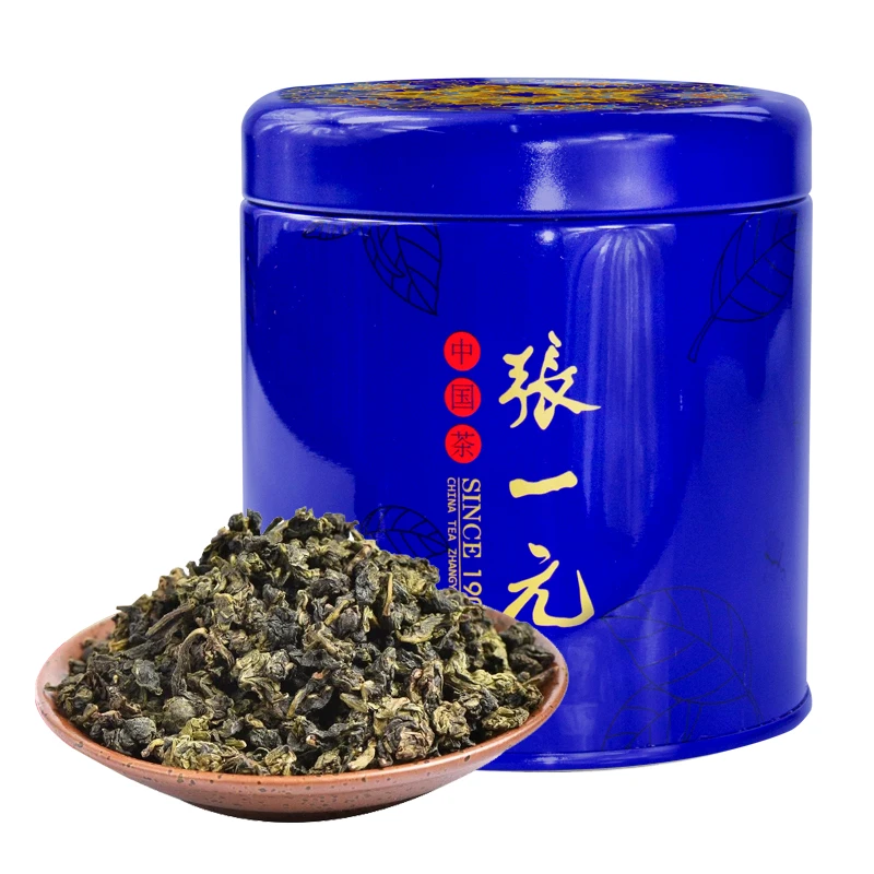 张一元茶叶中国元素传统铁观音 一级浓香型安溪原产耐泡乌龙茶