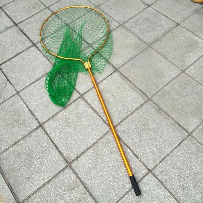 大物抄网全套大号巨物加厚加深网兜户外铝合金抄网杆超硬