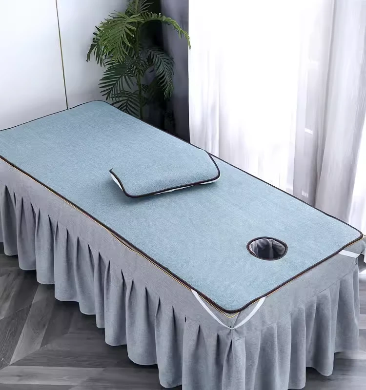 美容院按摩店专用可水洗凉席透气按摩足疗冰藤席夏季