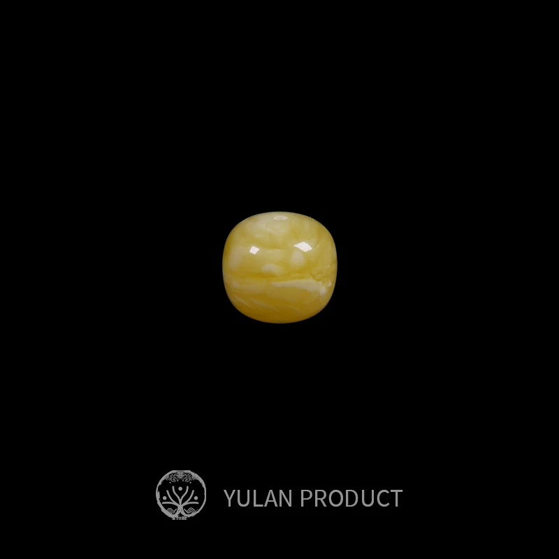 钰澜文玩 蜜蜡隔珠13mm左右一个-挂件个性创意挂饰diy多样性发货
