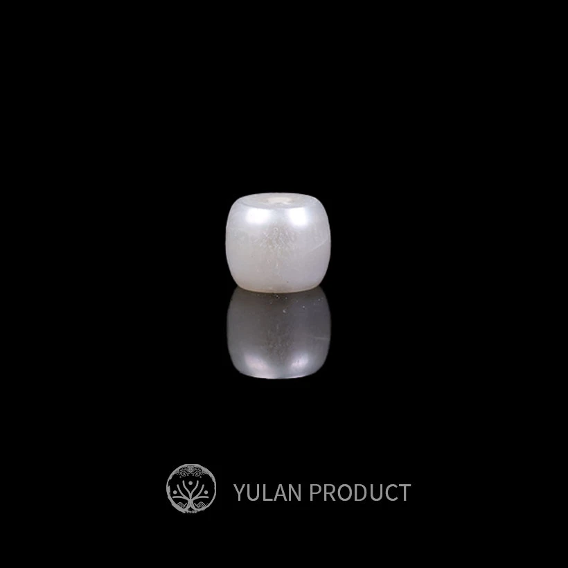 钰澜文玩淡水珍珠隔珠6mm一颗-配珠背云精工雕刻多样性