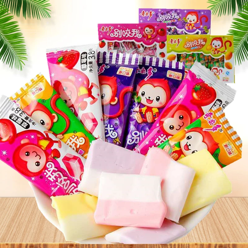 别咬我软糖果味奶糖小零食休闲食品小吃喜糖8090后吃货牛奶糖糖果