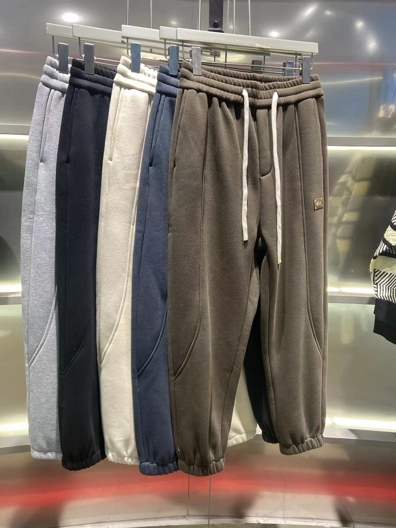 素劲2  男女 加绒厚休闲卫裤长裤 K3357 CK