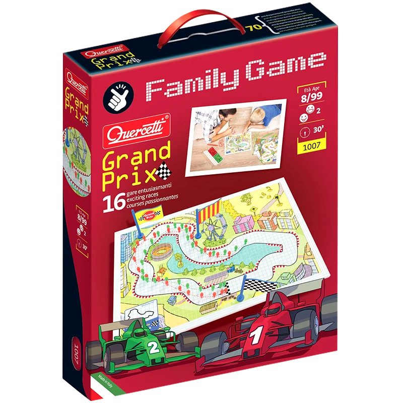 8岁+一级方程式赛车 思维逻辑推理与策略类 儿童桌游 QD