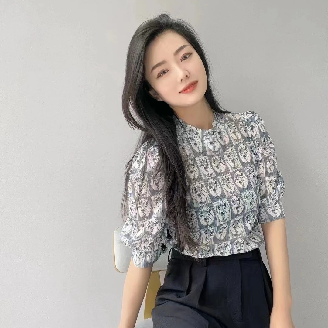 易缔媤小衫DE31142复古