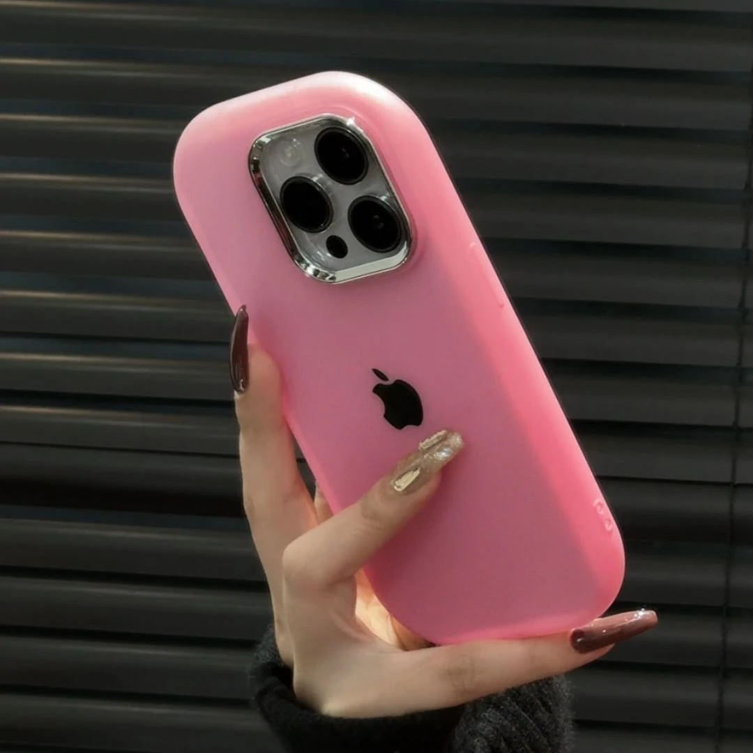 ins简约嫩粉色苹果15手机壳iPhone15promax苹果14渐变13套12软壳