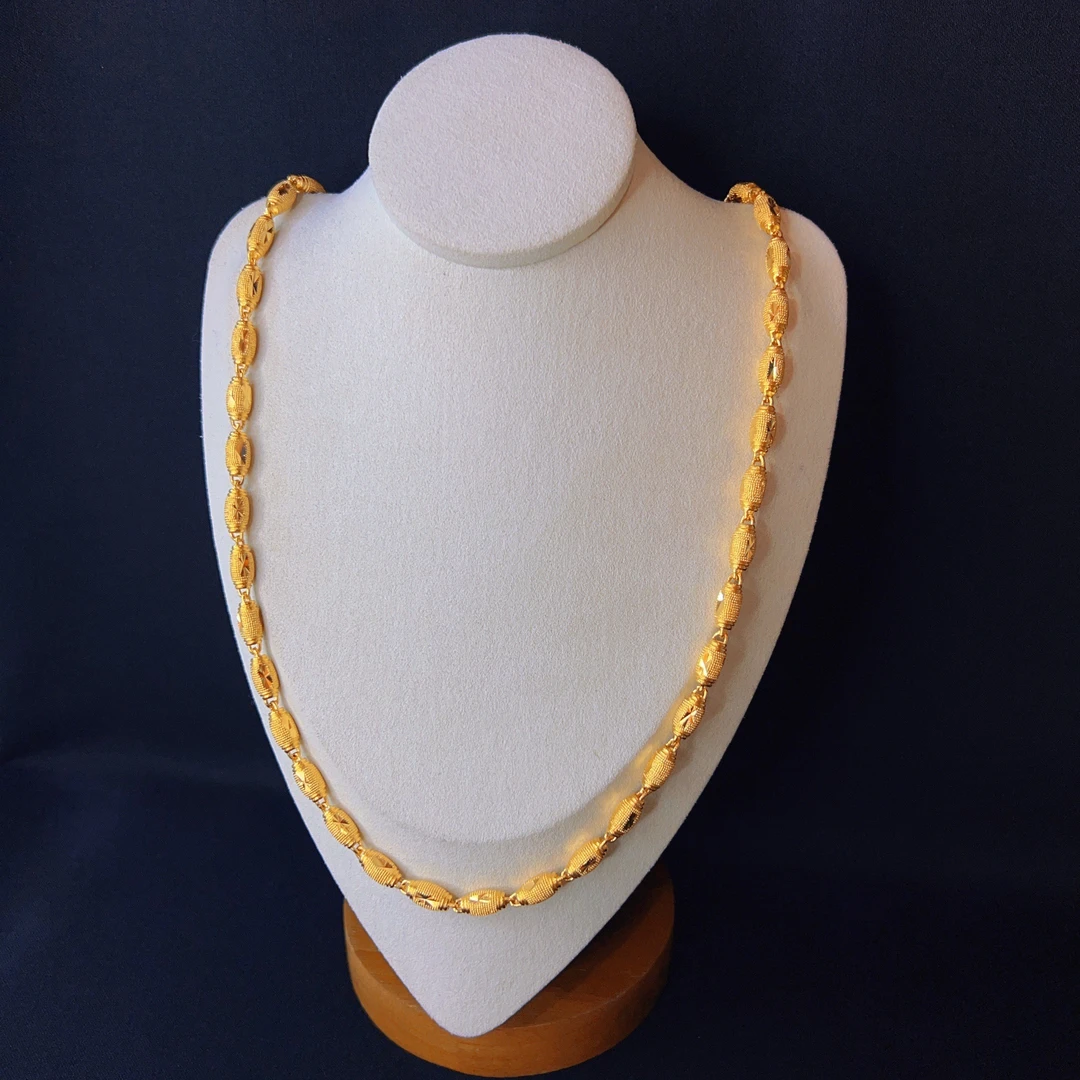 铜合金项链 哈尼西牧铜合金时尚项链#0006617