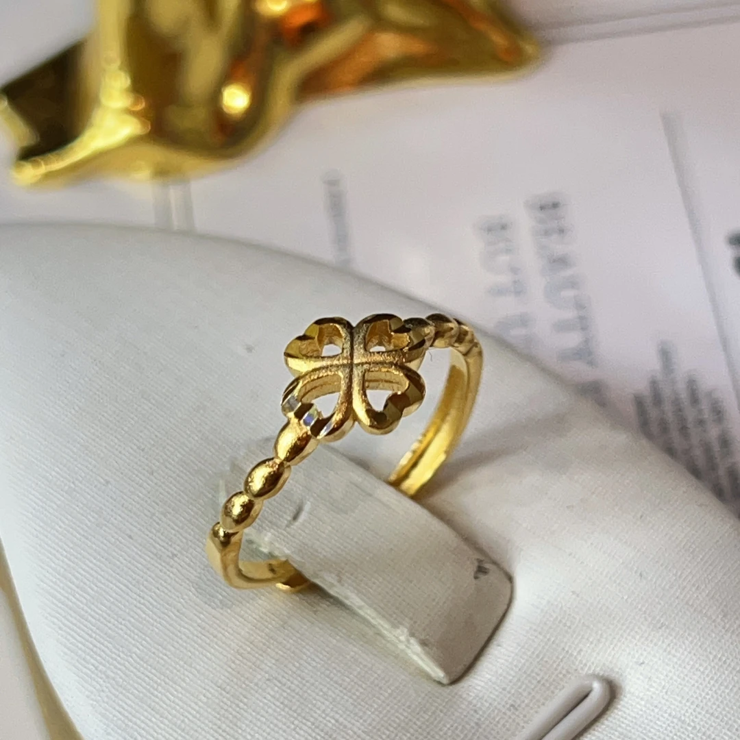 铜合金戒指 哈尼西牧铜合金时尚戒指#0006773